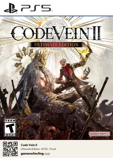 Code Vein II PlayStation 5, NTSC box front