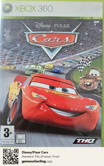 Disney/Pixar Cars Xbox 360, France box front