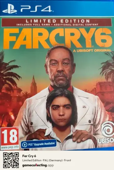 Far Cry 6 PlayStation 4, Germany box front
