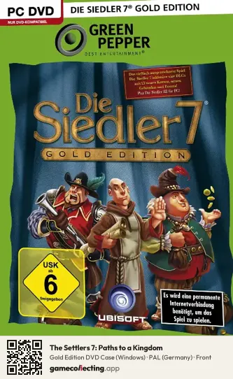The Settlers 7: Paths to a Kingdom Computer, Germany box front