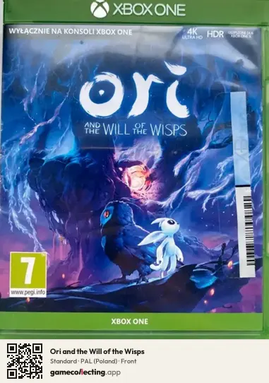 Ori and the Will of the Wisps Xbox One, Poland box front