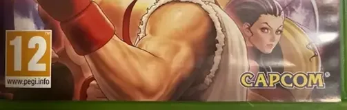Street Fighter 30th Anniversary Collection, the USK square on its front