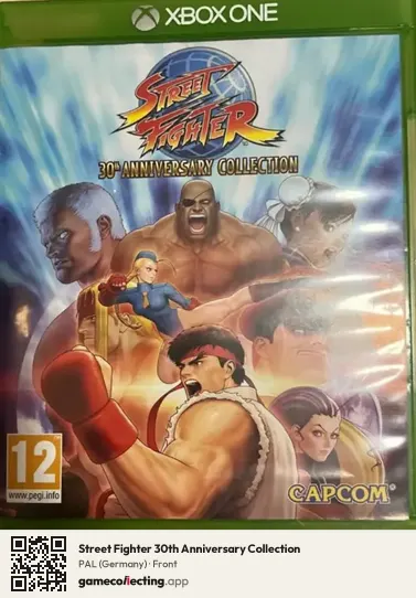 Street Fighter 30th Anniversary Collection Xbox One, Germany box front
