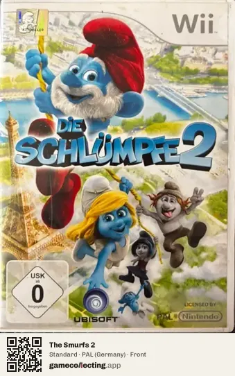 The Smurfs 2 Nintendo Wii, Germany box front