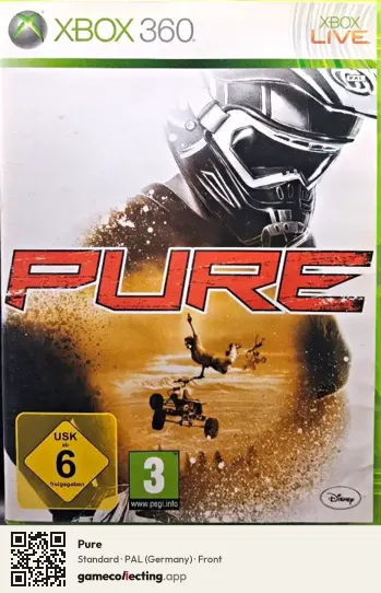 Pure Xbox 360, Germany box front
