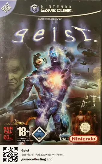 Geist Nintendo GameCube, Germany box front