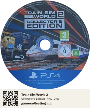 Train Sim World 2 PlayStation 4, PAL disc