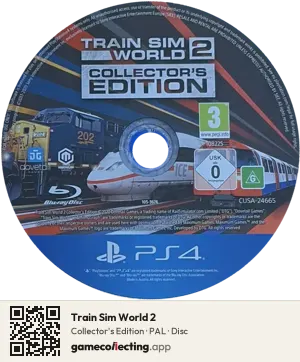 Train Sim World 2 PlayStation 4, PAL disc