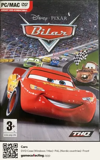 Cars Computer, Nordic countries box front