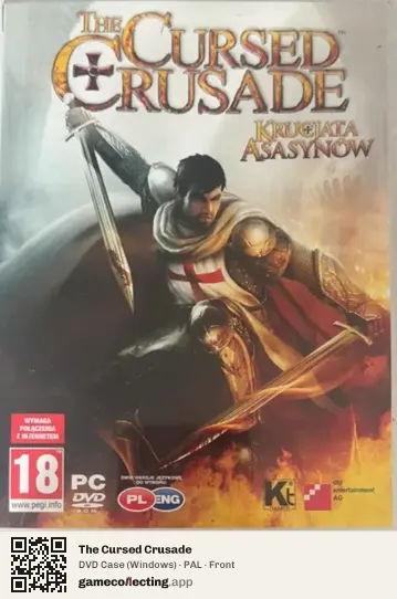 The Cursed Crusade Computer, PAL box front