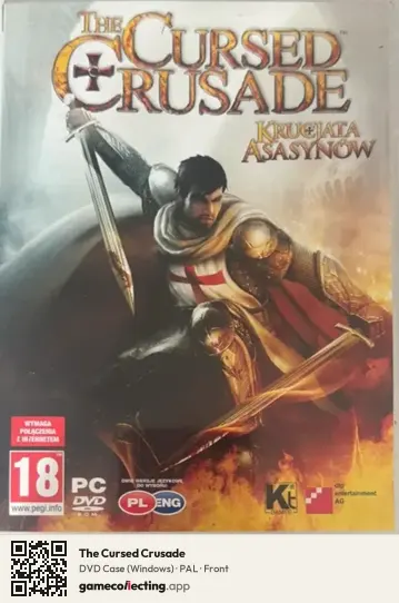 The Cursed Crusade Computer, PAL box front