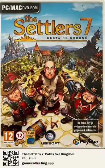 The Settlers 7: Paths to a Kingdom Computer, PAL box front