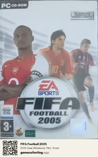 FIFA Football 2005 Computer, PAL box front