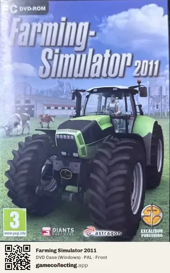 Farming Simulator 2011 Computer, PAL box front