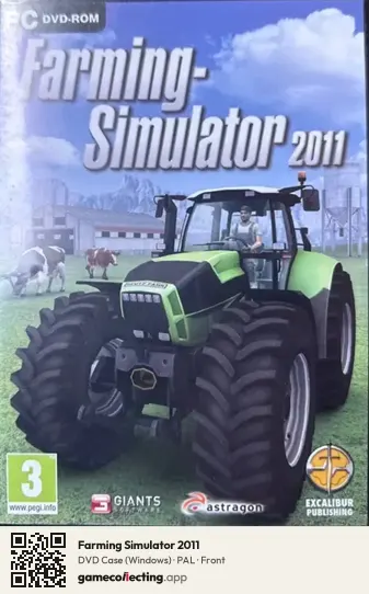 Farming Simulator 2011 Computer, PAL box front