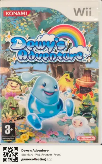 Dewy's Adventure Nintendo Wii, France box front