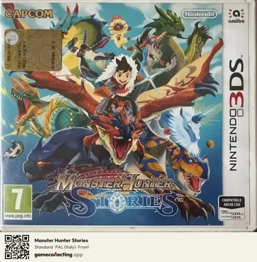 Monster Hunter Stories Nintendo 3DS, Italy box front