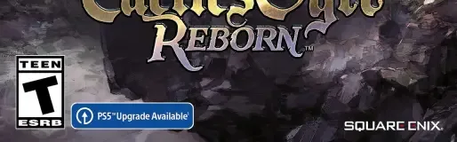 Tactics Ogre: Reborn, the ESRB box on its front