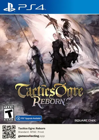 Tactics Ogre: Reborn PlayStation 4, NTSC box front