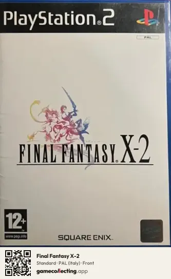 Final Fantasy X-2 PlayStation 2, Italy box front