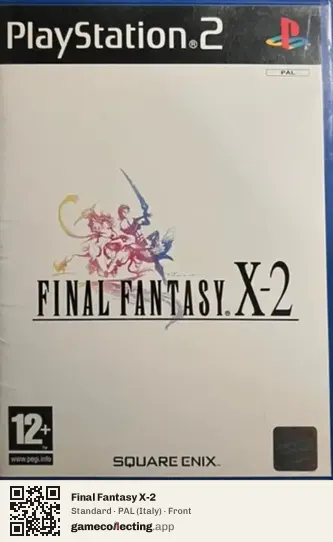 Final Fantasy X-2 PlayStation 2, Italy box front