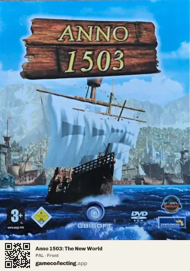 Anno 1503: The New World Computer, PAL box front