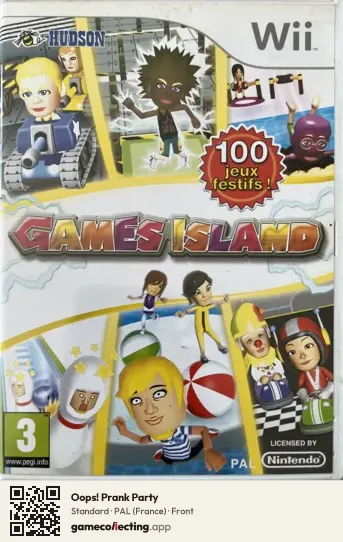 Oops! Prank Party Nintendo Wii, France box front