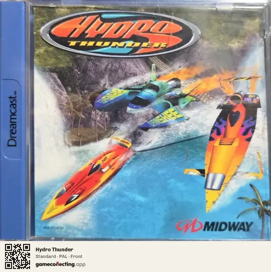Hydro Thunder Sega Dreamcast, PAL box front