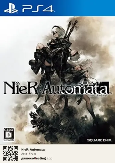 NieR: Automata PlayStation 4, Asia box front