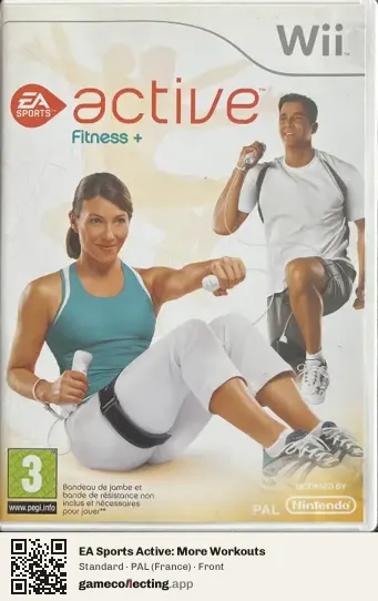 EA Sports Active: More Workouts Nintendo Wii, France box front