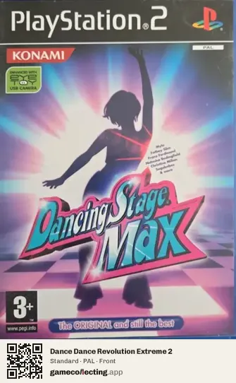 Dance Dance Revolution Extreme 2 PlayStation 2, PAL box front