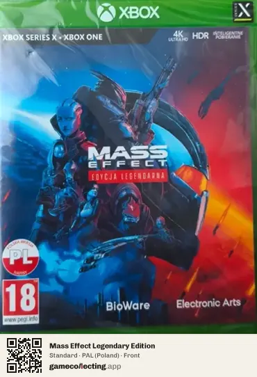Mass Effect Legendary Edition Xbox Series X, Poland box front