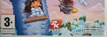 Dora the Explorer: Dora Saves the Snow Princess, the PEGI square on its front