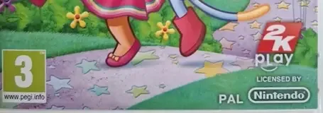 Dora's Big Birthday Adventure, the PEGI square on its front