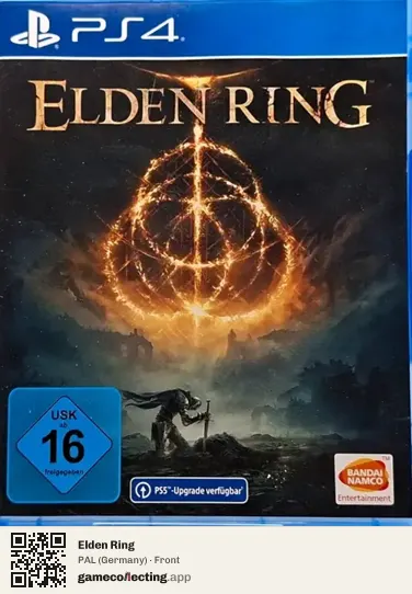 Elden Ring PlayStation 4, Germany box front