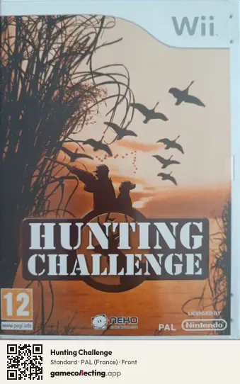 Hunting Challenge Nintendo Wii, France box front