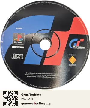 Gran Turismo PlayStation, PAL disc