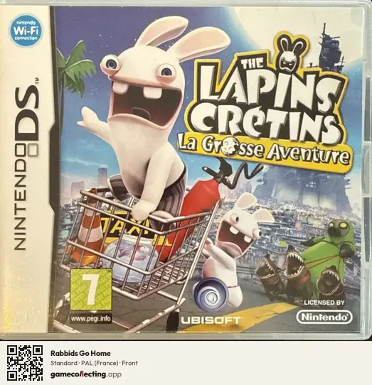 Rabbids Go Home Nintendo DS, France box front