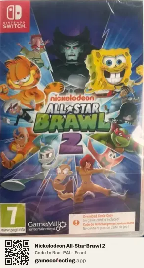 Nickelodeon All-Star Brawl 2 Nintendo Switch, PAL box front
