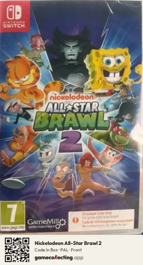 Nickelodeon All-Star Brawl 2 Nintendo Switch, PAL box front