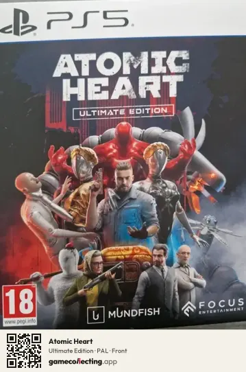 Atomic Heart PlayStation 5, PAL box front