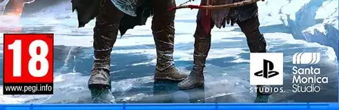 God of War Ragnarök, the PEGI square on its front