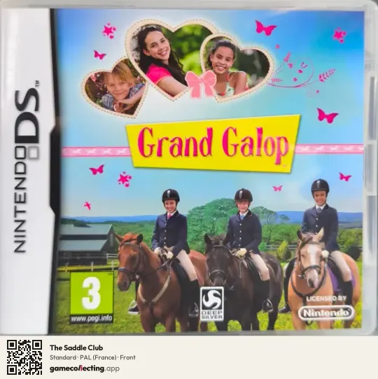 The Saddle Club Nintendo DS, France box front