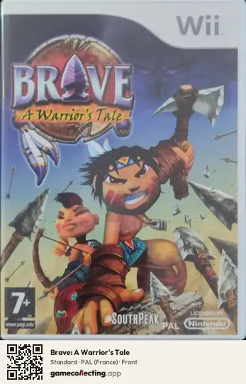 Brave: A Warrior's Tale Nintendo Wii, France box front
