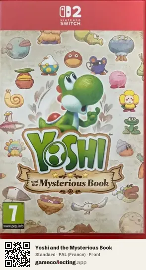 Yoshi and the Mysterious Book Nintendo Switch 2, France box front
