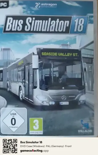 Bus Simulator 18 Computer, Germany box front