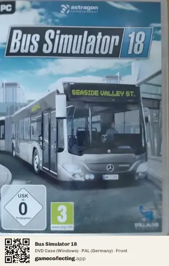 Bus Simulator 18 Computer, Germany box front