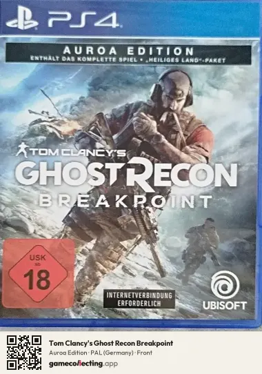 Tom Clancy's Ghost Recon Breakpoint PlayStation 4, Germany box front