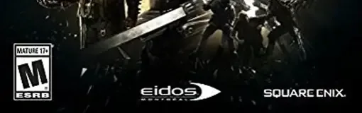Deus Ex: Mankind Divided, the ESRB box on its front