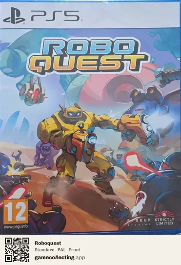 Roboquest PlayStation 5, PAL box front